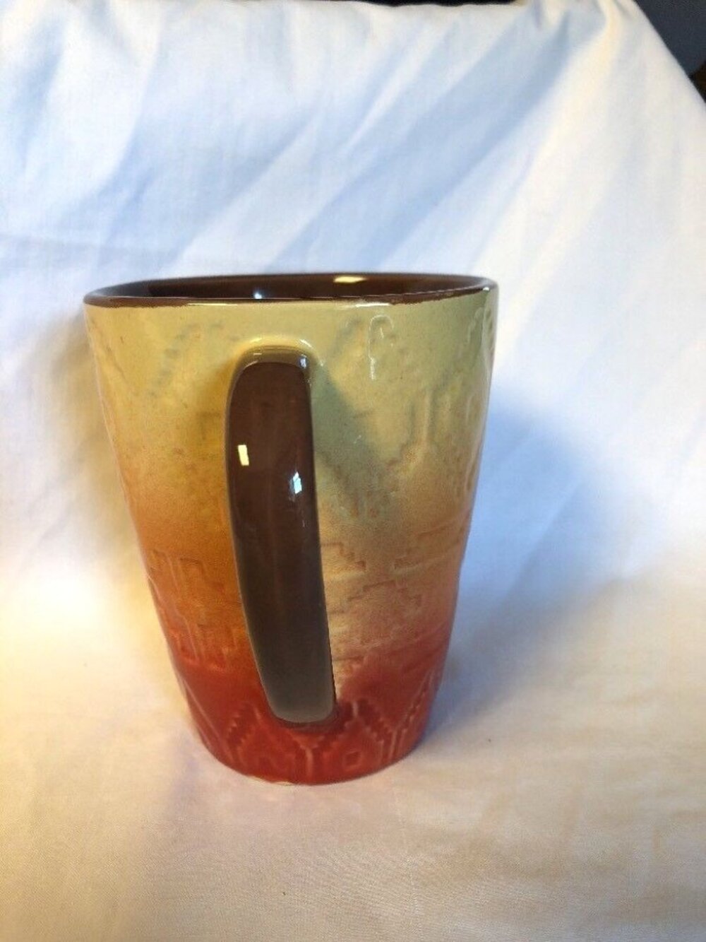 Fall Ombre Mug Red Yellow Brown Orange Better Homes Gardens Lot Autumn Southwest - Picture 8 of 14